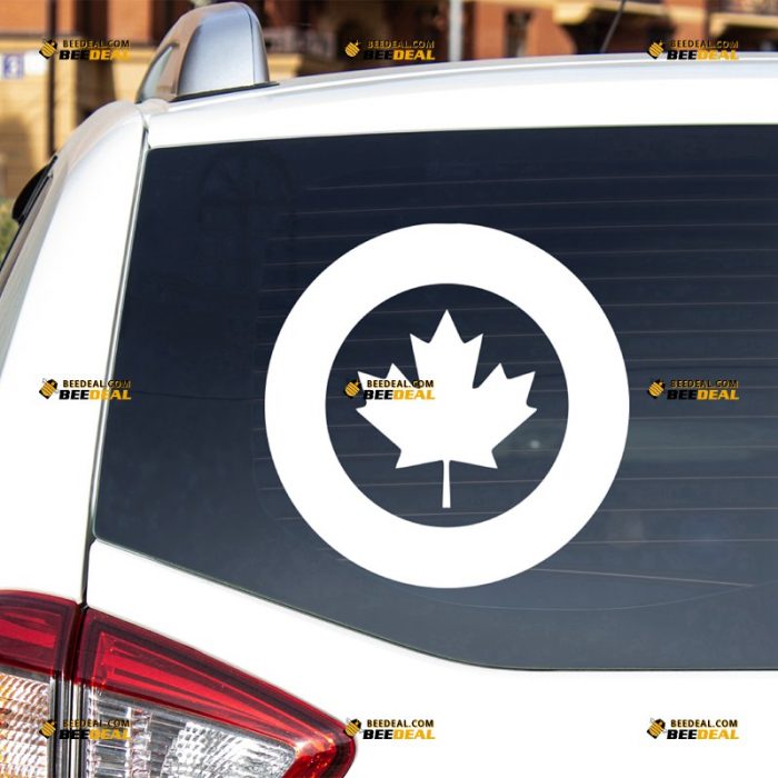 Royal Canadian Air Force Sticker Decal Vinyl RCAF – For Car Truck Bumper Bike Laptop – Custom, Choose Size Color – Die Cut No Background 7431905