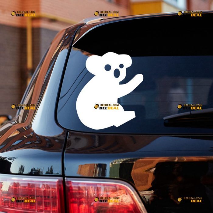 Koala Sticker Decal Vinyl, Australian Animal – For Car Truck Bumper Bike Laptop – Custom, Choose Size Color – Die Cut No Background 7432322