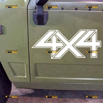 4×4 Sticker Decal Vinyl, Off Road – Fit For Ford Chevy GMC Toyota Jeep Car Pickup Truck – Custom, Choose Size Color – Die Cut No Background 63031652