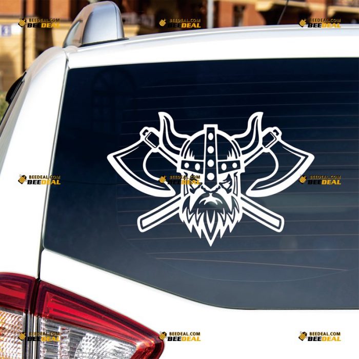 Viking Ship Sticker Decal Vinyl, Dragon Head, Norse Odin – Custom, Choose Size Color – For Car Laptop Window Boat – Die Cut No Background 062632327