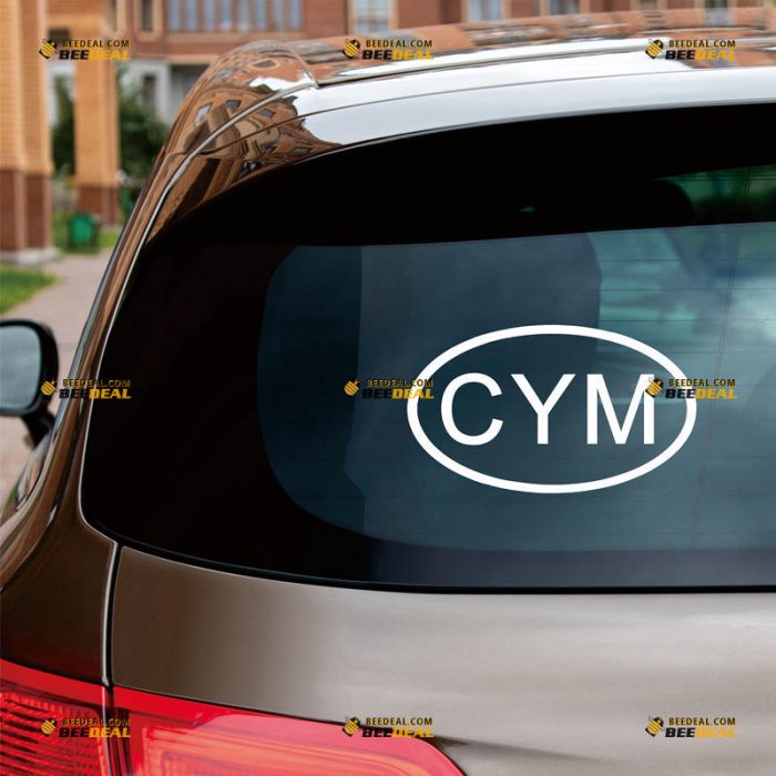 Wales Sticker Decal Vinyl, Welsh Oval Country Code CYM – Custom Choose Size Color – For Car Laptop Window Boat – Die Cut No Background