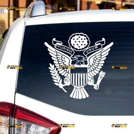 United States Great Seal Sticker Decal Vinyl American – Custom Choose Size Color – For Car Laptop Window Boat – Die Cut No Background 081502