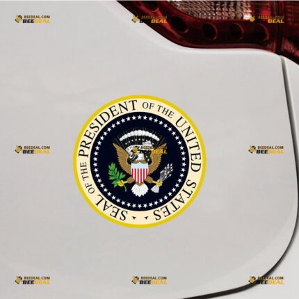 US President Seal Sticker Decal Vinyl – For Car Truck Bumper Bike Laptop – Custom, Choose Size, Reflective or Glossy 72032305