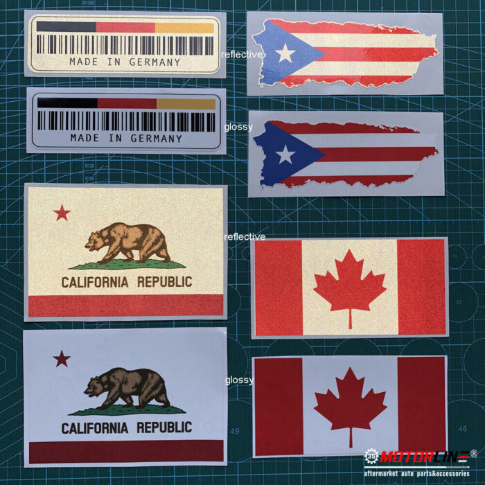 Kiwi Bird New Zealand Flag Decal Sticker Car Vinyl Reflective Glossy pick size