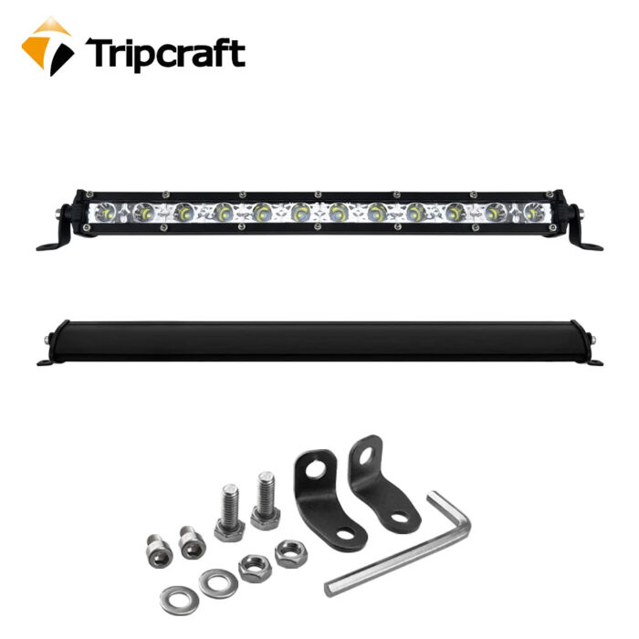 2PCS 13" 36W LED LIGHT BAR 12V 24V spot worklights beam for Off Road auto motorcycle headlight 4x4 SUV ATV ramp car driving lamp - Image 1