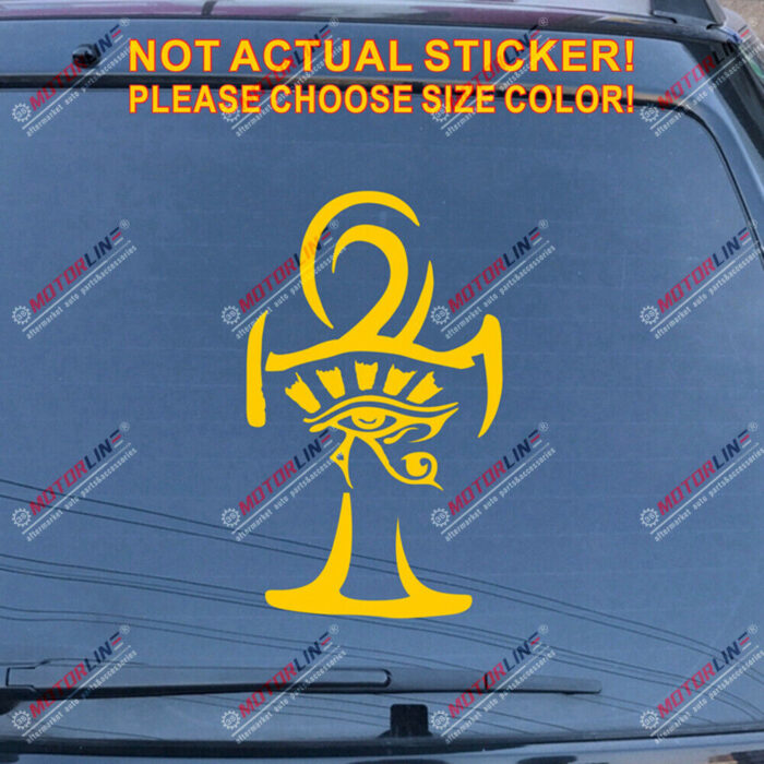 Eye of Horus Egypt Decal Sticker Egyptian Symbol God Car Vinyl pick size color e