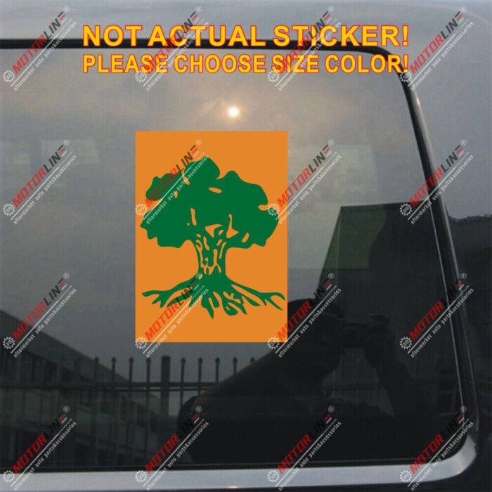 1st Golani Brigade Tree Infantry Israel Decal Sticker Vinyl Reflective Glossy