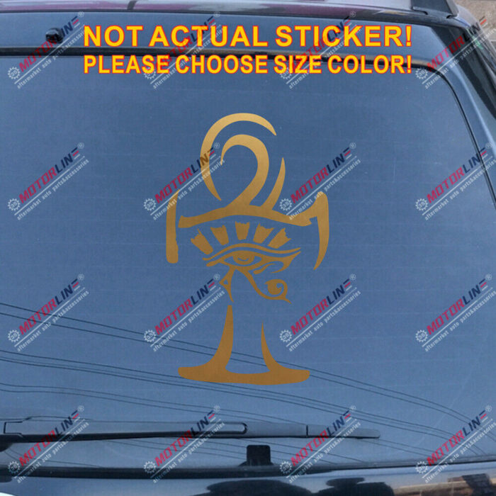 Eye of Horus Egypt Decal Sticker Egyptian Symbol God Car Vinyl pick size color e