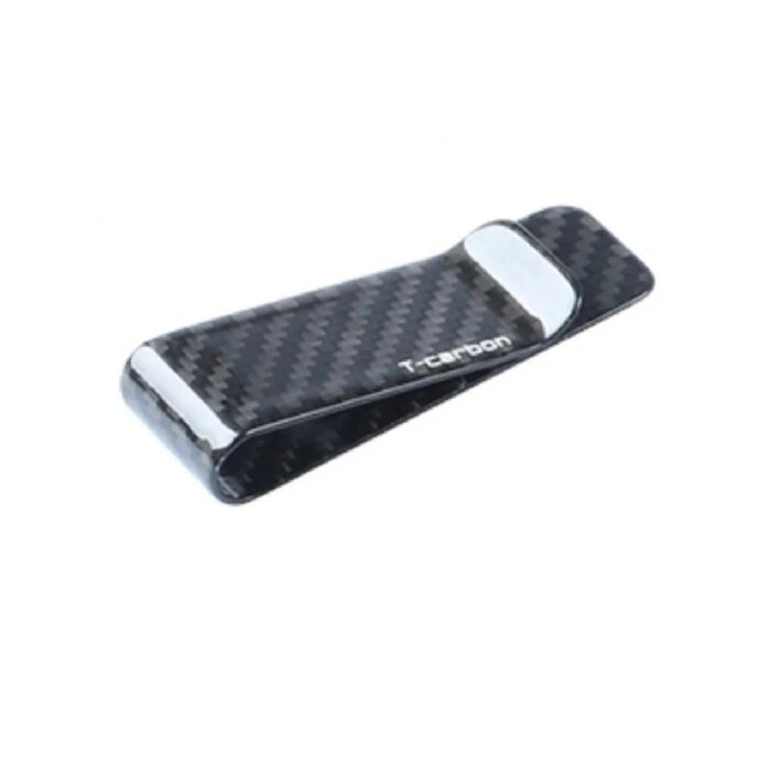 Carbon Fiber Glossy Mattle Black Texture Wallet Purse Money Clip Pocket Business Credit Card Cash Holder Wallet