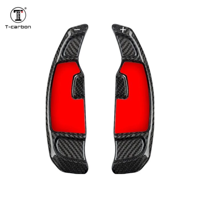 Carbon Fiber Steering Wheel Paddle Shifter Fit For New BMW 4/5 T-carbon Car Shifting Paddles Interior Accessories