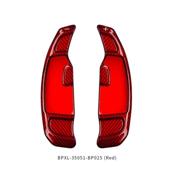 Carbon Fiber Steering Wheel Paddle Shifter Fit For New BMW 4/5 T-carbon Car Shifting Paddles Interior Accessories