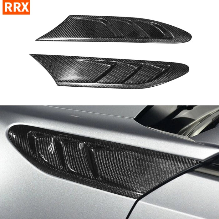 Doors Fender Leaf Board Tuyere Dry Carbon Fiber Cover Trim For Toyota Subaru GT86 BRZ 2012-2019 Exterior Decoration Refit Parts - Image 1