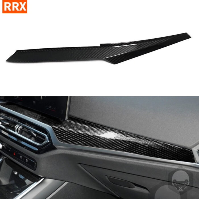 For BMW 3 Series G20/G28 2023+ Central Control Air Outlet Instrument Panel Carbon Fiber Cover Trim Car Interior Refit Parts