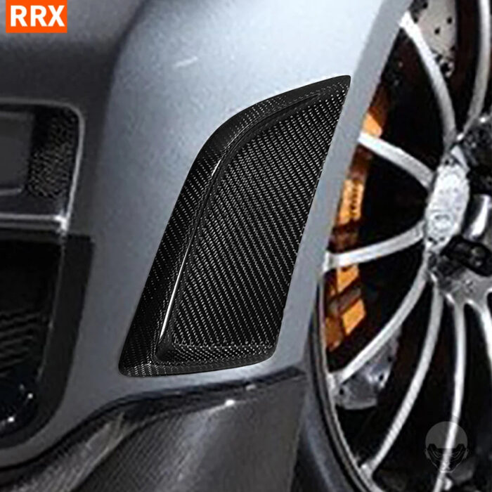 For Nissan GTR R35 2008-2016 Front Bumper Tuyere Vent Panel Trim Cover Real Carbon Fiber Car Interior Modification Accessories