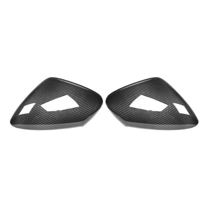 replaceable dry carbon fiber material mirror case side mirror cover for 992.1 2019- Carrera taycan 9J1.1 2020-up