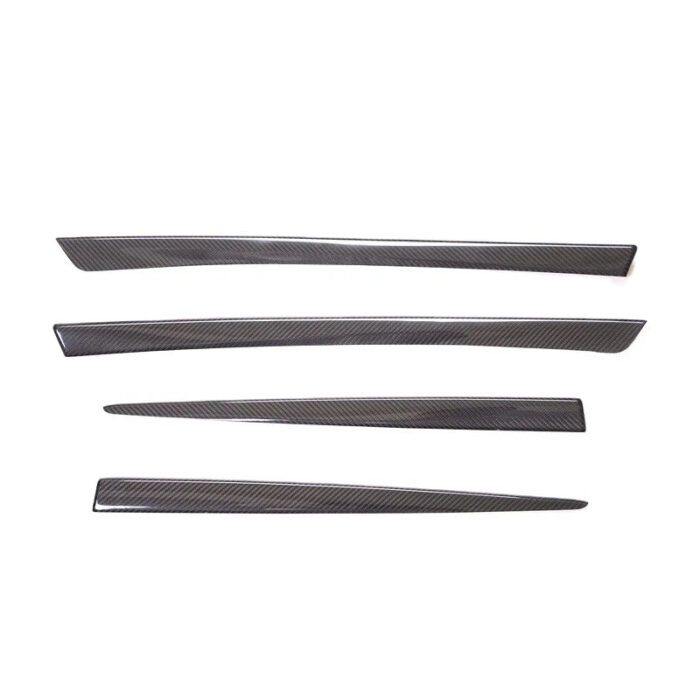 Real Dry Carbon Fiber Interior Trims Car Interior 5 series door Trim for BMW F10 F18 5 series 2011-2017