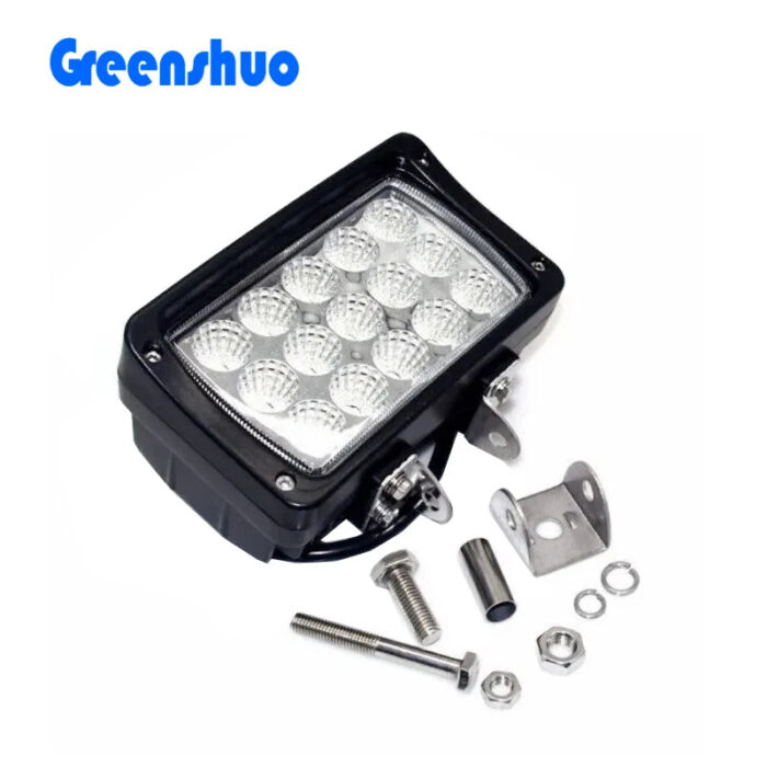 Hot Sale 45w 12v 24v Led Working Light Bumper Fog Lights Pod For Offroad Truck Tractor