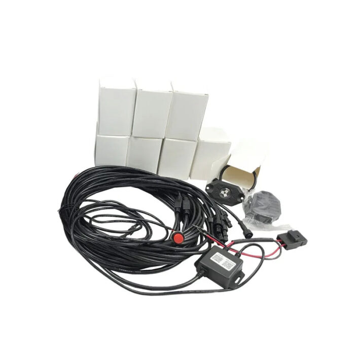 RGBw Led Rock Lights Kit Plug and Play Neon 12v Rock Lights by Bluetooth App Control