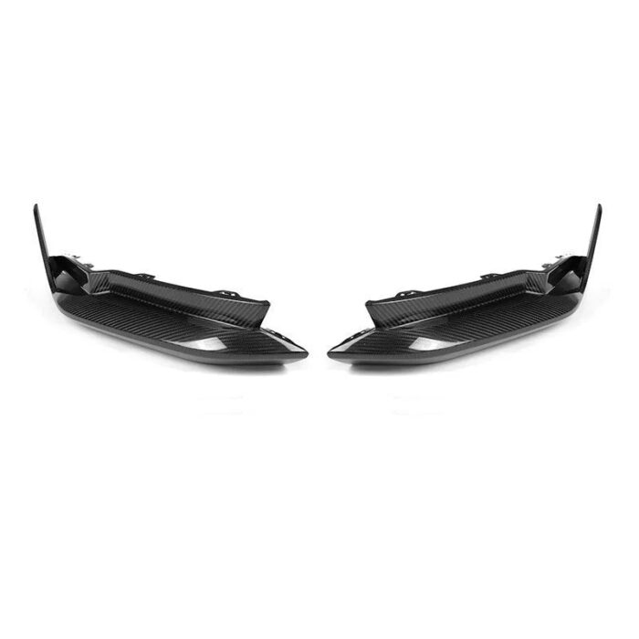For BMW M3G80 retrofit glossy MP model dry carbon fibre rear bumper corner 2021-up - Image 1