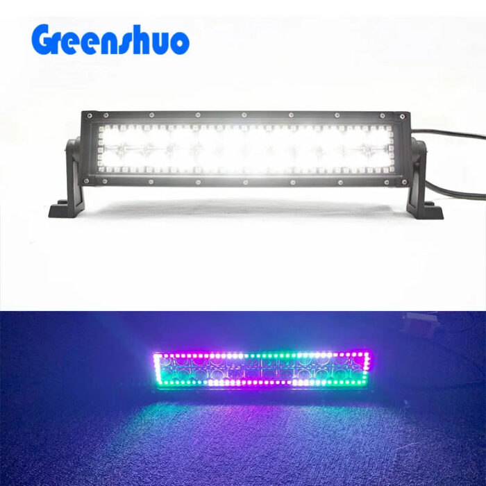 14inch RGB Driving Lights Car Led Bars 4x4 Led Bars For Jeep Suv App Control