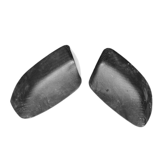 2PCS Car Carbon Fiber Rear View Mirror Housing Side Wing Rear Mirror Cover For Maserati Quattroporte 2013-2016