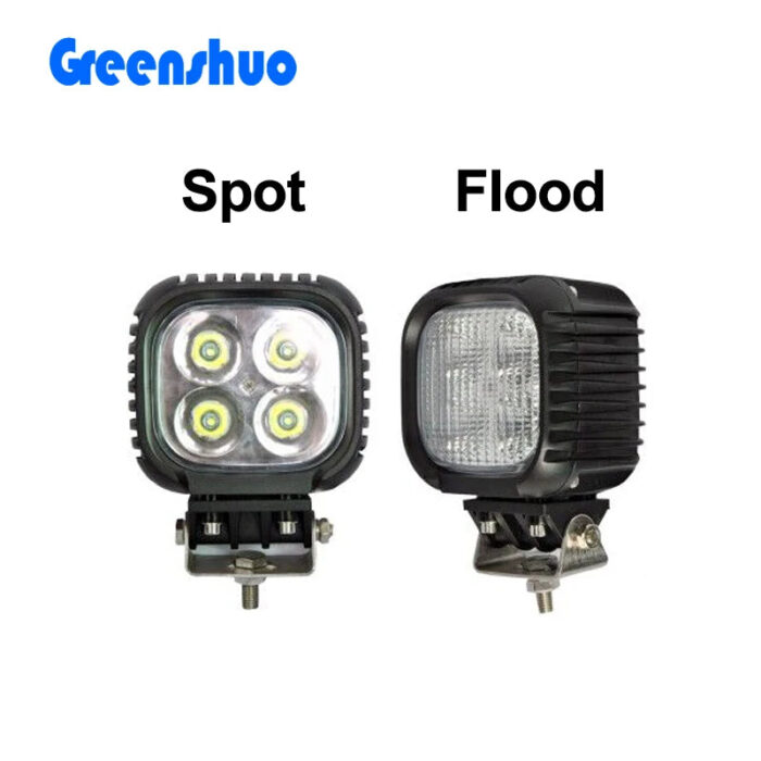 40w Square Led WorkLights 4*6 Inch Spot Flood Beam Led Driving Lights