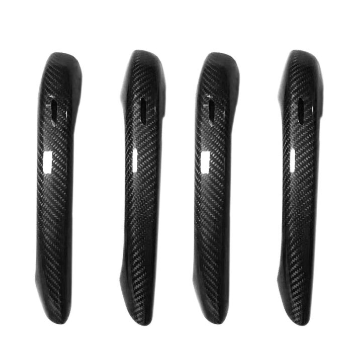 carbon fiber material door handle door trim exterior for Porsche Cayenne 9y0 2018-up