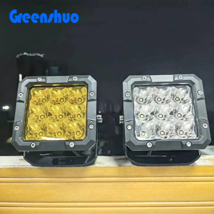 New 4.5 Inch Cube Led Pods Super Bright Led Work Driving/Fog Light For Car Suv Offroad Atv 4wd 4x4
