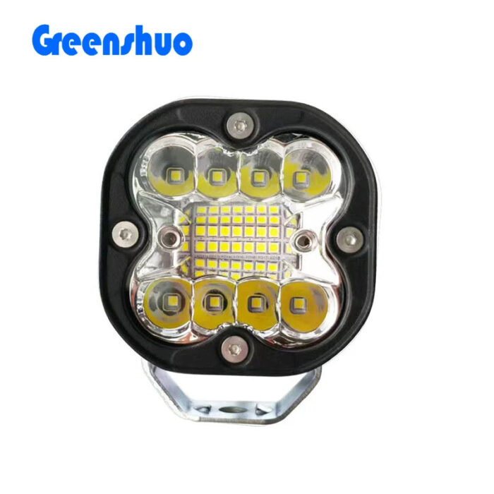 New 40w Spot Square Led Work Light Offroad Driving Lights 4x4 Truck Vehicle Lights