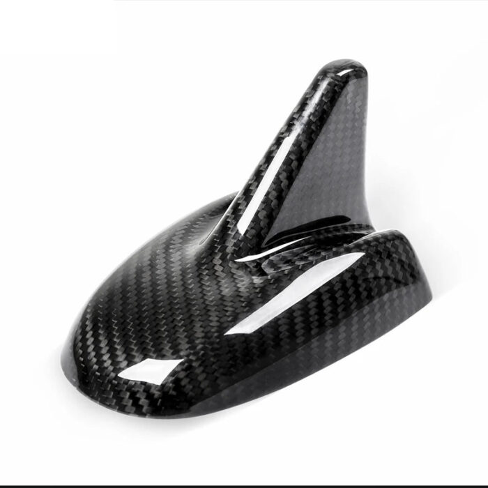 Car carbon fiber antenna decorative frame cover car Accessories For Maserati Levante 2016-up