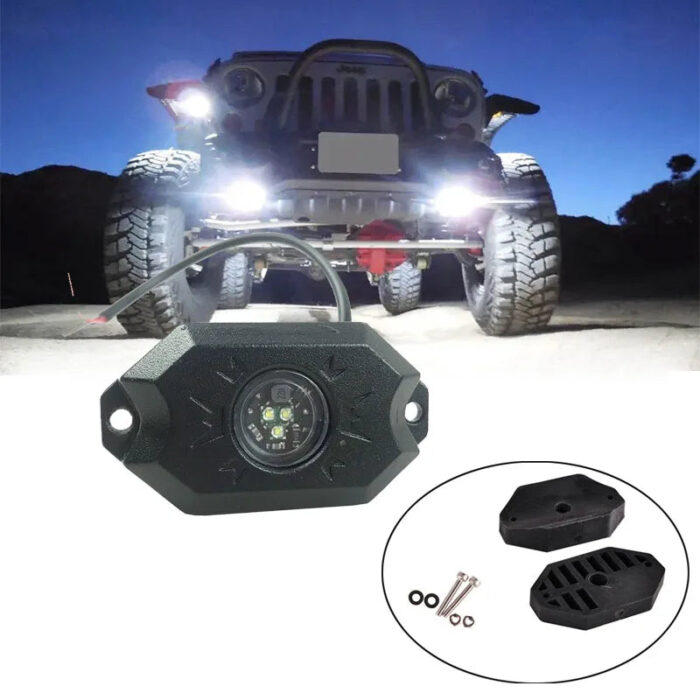 Waterproof 9W White Color Led Rock Light Underbody Led Pod for Jeep 4x4 Offroad Truck