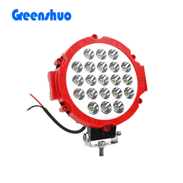 Wholesale 63w Led Round Work Light 6000k Offroad Suv 4x4 7inch Car Lights