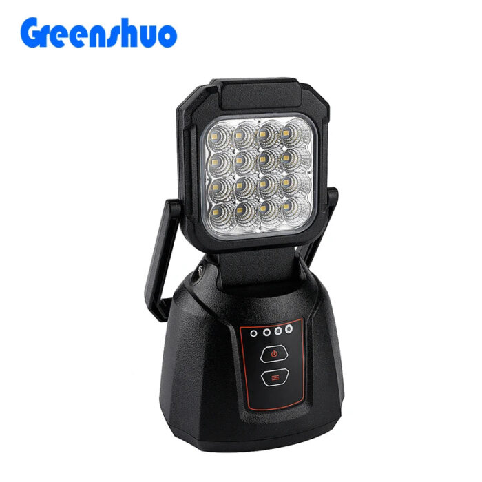 4 Function Modes with Magnetic Led Work Light Portable led light rechargeable A/c & D/c