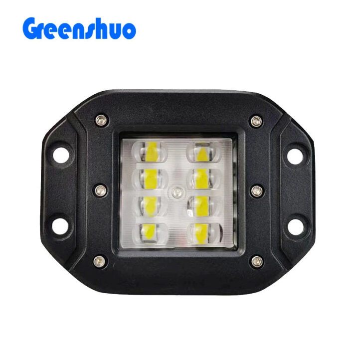 Hot Sale 4wd Accessories 4x4 Offroad Led Work Light Pod Flush Mount Led Fog Light