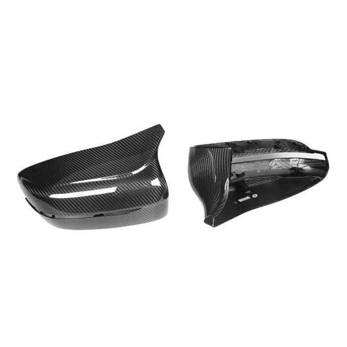 2PC replacement original car carbon fiber rear mirror cover for BMW M5 F90