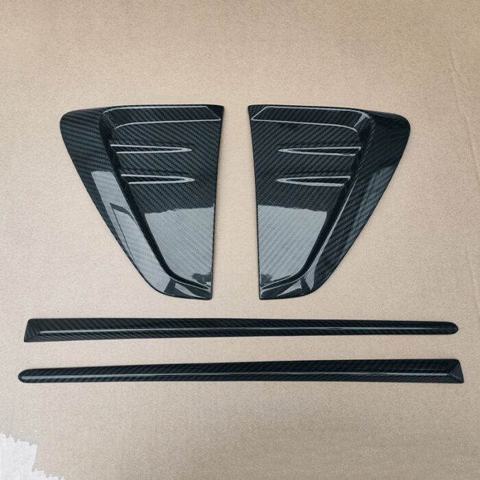 dry carbon fiber material MSY-style front door trim fender vent trim for porsche cayenne 9Y0.1 2018-2023