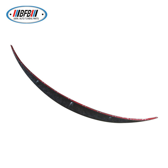 100% Real Carbon Fiber Rear Spoiler - For Tesla Model Y - Dry Carbon Fiber Forged Matte Spoiler Marble Sport Wing