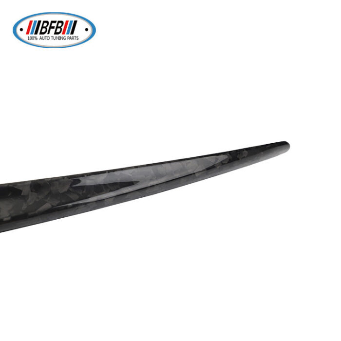 100% Real Carbon Fiber Rear Spoiler - For Tesla Model Y - Dry Carbon Fiber Forged Spoiler Carbon Fiber Sport Wing