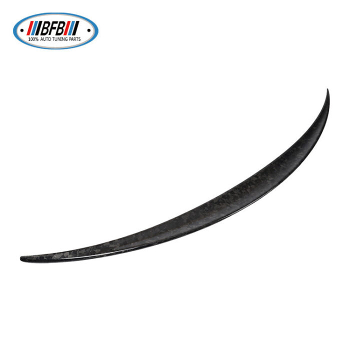 100% Real Carbon Fiber Rear Spoiler - For Tesla Model Y - Dry Carbon Fiber Forged Spoiler Carbon Fiber Sport Wing