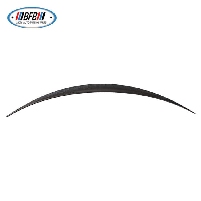 100% Real Carbon Fiber Rear Spoiler Wing - For Tesla Model Y - Dry Carbon Fiber Tail Wing Trunk Spoiler