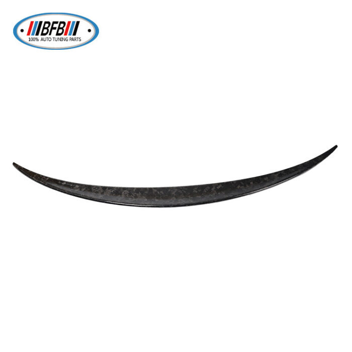 100% Real Carbon Fiber Rear Spoiler - For Tesla Model Y - Dry Carbon Fiber Forged Spoiler Carbon Fiber Sport Wing