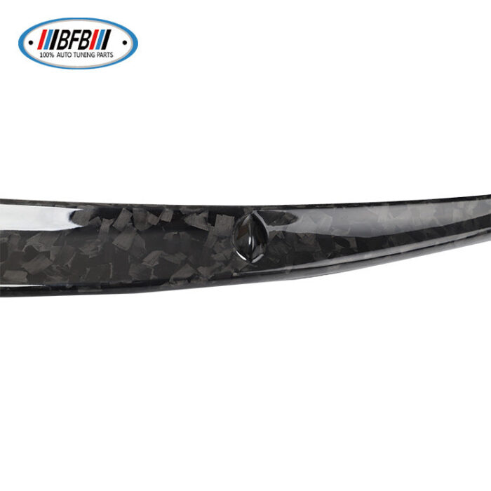 100% Real Carbon Fiber Rear Spoiler - For Tesla Model Y - Dry Carbon Fiber Forged Spoiler Carbon Fiber Sport Wing