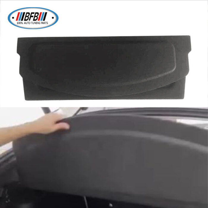 100% Real Carbon Fiber Trunk Partition - For Tesla Model Y - Carbon Fiber Privacy Curtain for Rear Trunk Cargo Cover