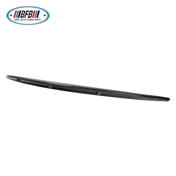 100% Real Carbon Fiber Rear Spoiler Wing - For Tesla Model Y - Forged Pattern Marble Tail Wing Trunk Spoiler