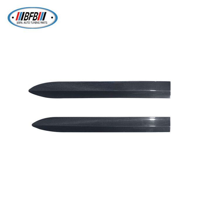 100% Real Carbon Fiber Body Door Trim - For Tesla Model 3 - Glossy Carbon Fiber Anti-Collision Scratch Decoration Door Edge