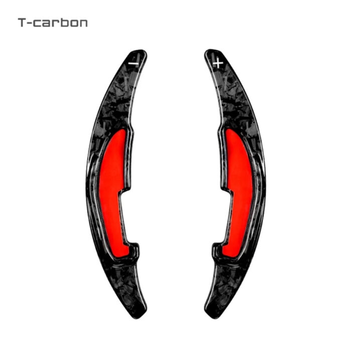 T-Carbon Glass Fiber Steering Wheel Shift Paddle For BMW M Series M3 M4 M5 M6 Carbon Firber Paddle Shifter