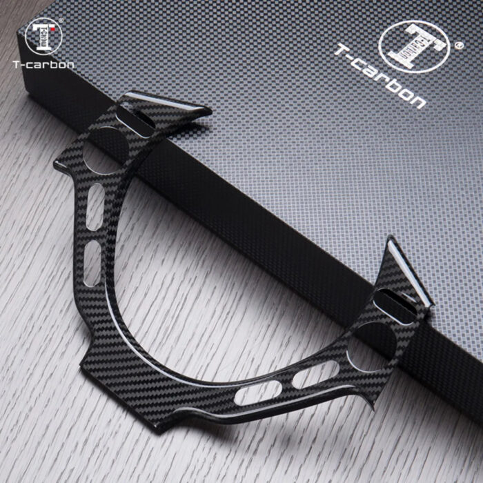 T-carbon Car Steering Wheel Decorative Patch For Nissan GTR Carbon Fiber Decorative Accessories