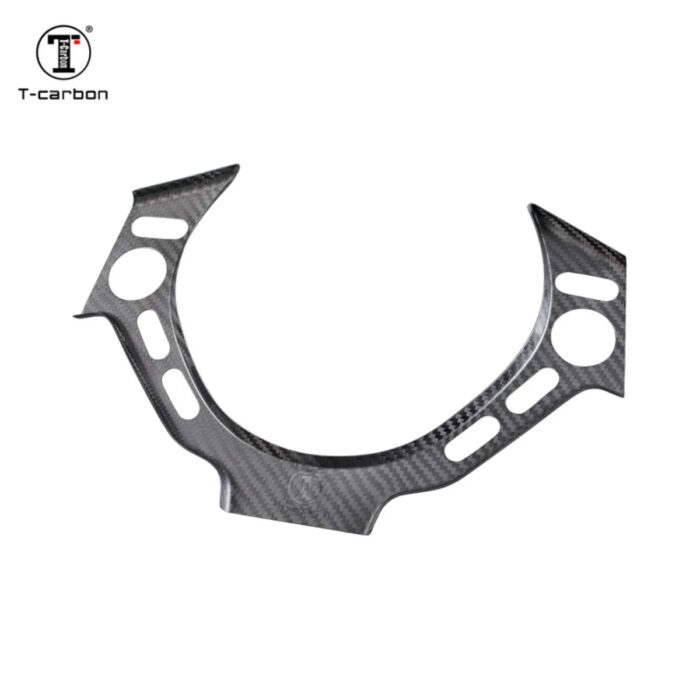T-carbon Car Steering Wheel Decorative Patch For Nissan GTR Carbon Fiber Decorative Accessories