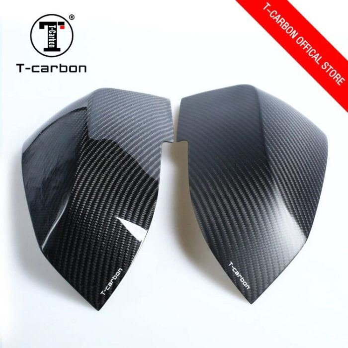 T-carbon Carbon Fiber Cover Style Mirror Covers for BMW f30