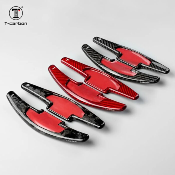 T-carbon Carbon Fiber Steering Wheel Shift Paddle Shifter For Honda Civic FC FK 2017-2020 CRV CR-V G5 2016-2020
